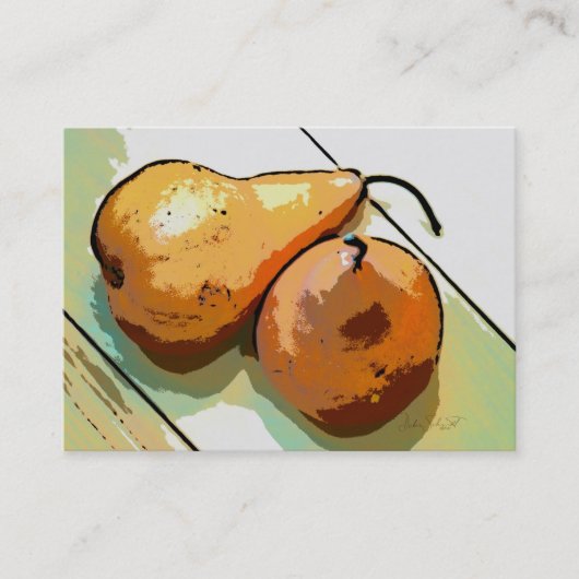 幸せな台所 名刺 (正面)