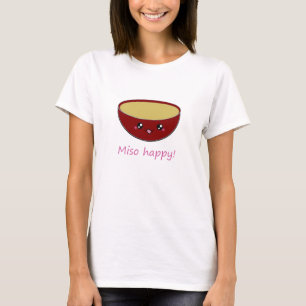 幸せな味噌! Tシャツ