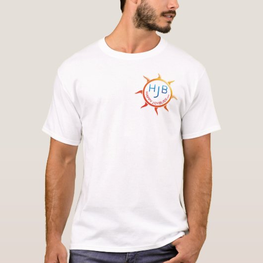 幸せな喜びの至福のTシャツ Tシャツ (正面)