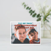 幸せな国際的友好日 ポストカード (スタンド正面)