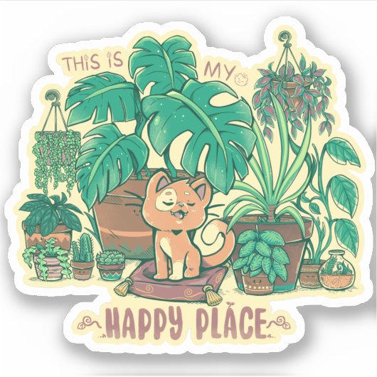 『幸せな場所で』 シール (正面)