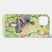 幸せな場所の妖精の幻想的なイラスト Case-Mate iPhoneケース (裏面 (横))