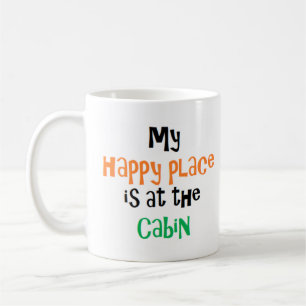 幸せな場所はキャビンMug コーヒーマグカップ