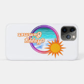 幸せな夏の海の円 Case-Mate iPhoneケース (裏面(横))