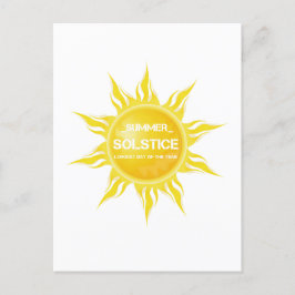 幸せな夏の至年間で最も長い日 ポストカード