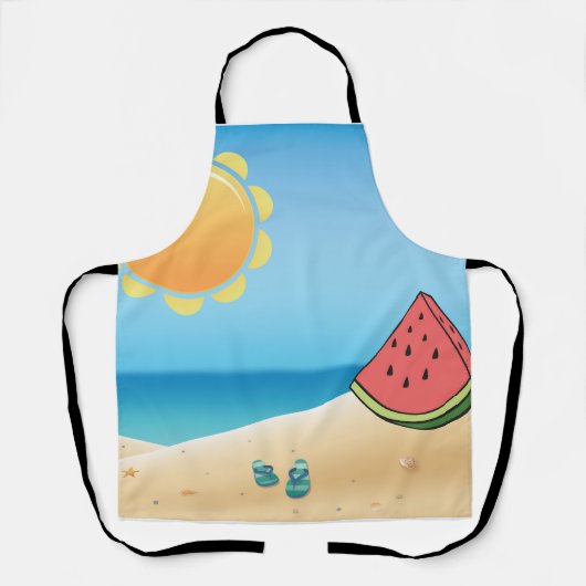 幸せな夏 エプロン (正面)