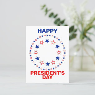 幸せな大統領の日 シーズンポストカード