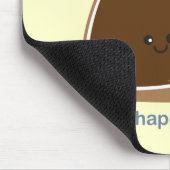 幸せな大豆一緒に マウスパッド (コーナー)