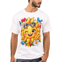 幸せな太陽の花の虹