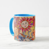 幸せな太陽 マグカップ (正面左)