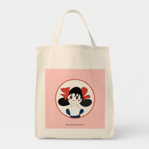 幸せな女の子のバッグ トートバッグ