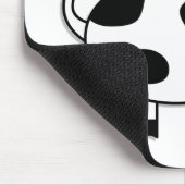 幸せな女の子牛 マウスパッド (コーナー)