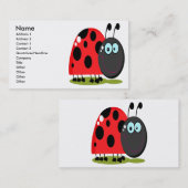 幸せな女の子 名刺 (正面/裏面)