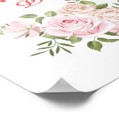 幸せな女性の日の垂直 ポスター (角)