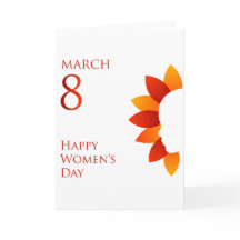 幸せな女性の日3月8日