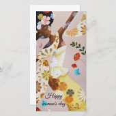 幸せな女性の日 シーズンカード (正面/裏面)