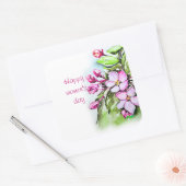 幸せな女性の日 スクエアシール (封筒)