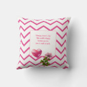 幸せな女性の日!3月8日国際的祝 クッション (裏面)