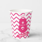 幸せな女性の日！3月8日国際的祝 紙コップ (正面)