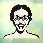 幸せな女性 ウィンドウサイン (シート3)