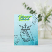 幸せな女王様。 ポストカード (スタンド正面)