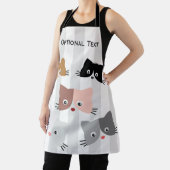 幸せな好奇心の子猫 エプロン (インサイチュ)