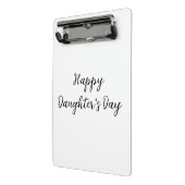 幸せな娘の日si.ple名前ミニマル文字tを追加 ミニクリップボード (アングル2)
