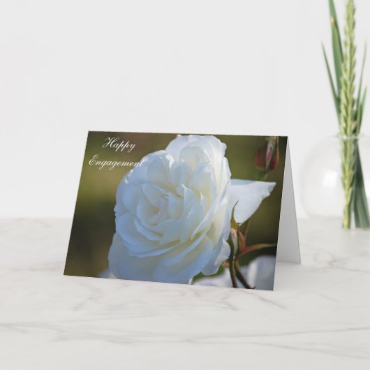 幸せな婚約カード カード (正面)