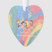 幸せな子どもたち オーナメント (正面)