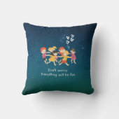 幸せな子どもたち  クッション (裏面)