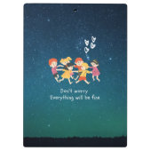 幸せな子どもたち  クリップボード (裏面)