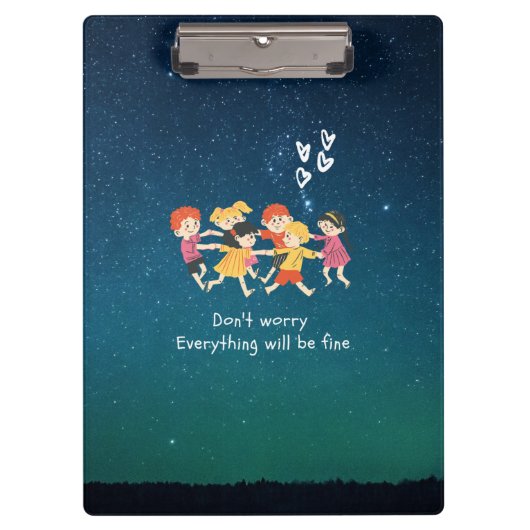 幸せな子どもたち  クリップボード (正面)