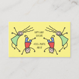 幸せな子ど遊もたちのかわいい保育園 名刺