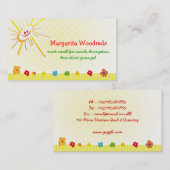 幸せな子供の名刺 名刺 (正面/裏面)