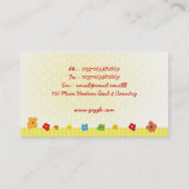 幸せな子供の名刺 名刺 (裏面)