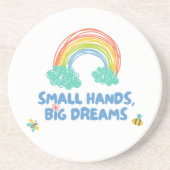 幸せな子供の日スモールハンズ、大きな夢 コースター (正面)