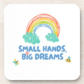 幸せな子供の日スモールハンズ、大きな夢 コースター (正面)