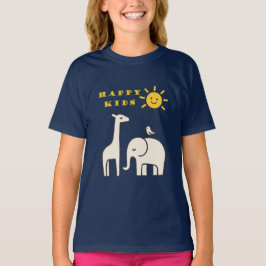 幸せな子供のTシャツ Tシャツ