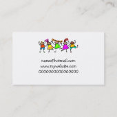 幸せな子供 名刺 (裏面)