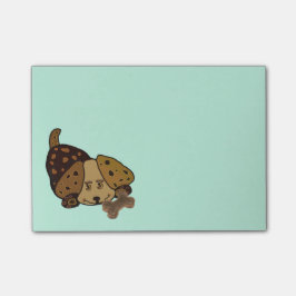 幸せな子犬の後it®ノート ポストイット