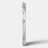 幸せな子犬の白い犬、マルタ語、マルティポ。 Case-Mate iPhoneケース (裏面 / 左)