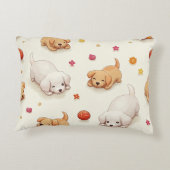 幸せな子犬 アクセントクッション (裏面)