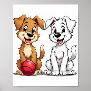 幸せな子犬 ポスター