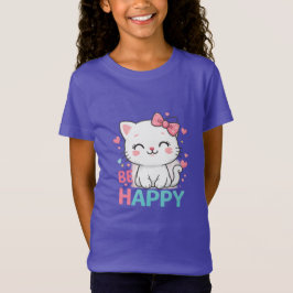 幸せな子猫 Tシャツ