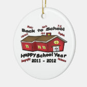 幸せな学年 セラミックオーナメント (左)