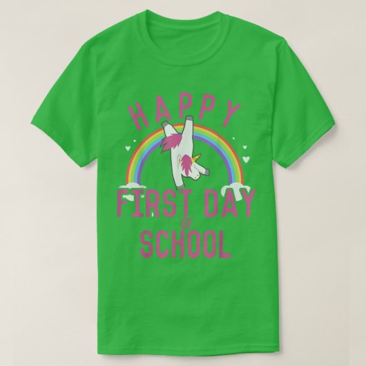幸せな学校生活 Tシャツ (デザイン正面)