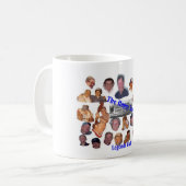 幸せな家のマグのLegands コーヒーマグカップ (正面左)