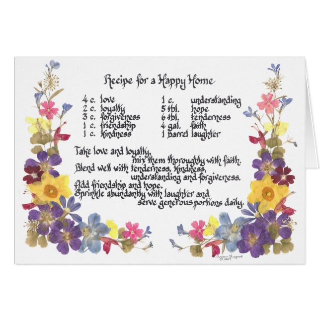 幸せな家のレシピ (正面横)