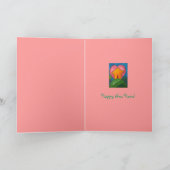 幸せな家カード カード (内部)