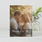 幸せな家族のホリデーカード 「愛に満ちた毎日を」 シーズンカード (スタンド正面)